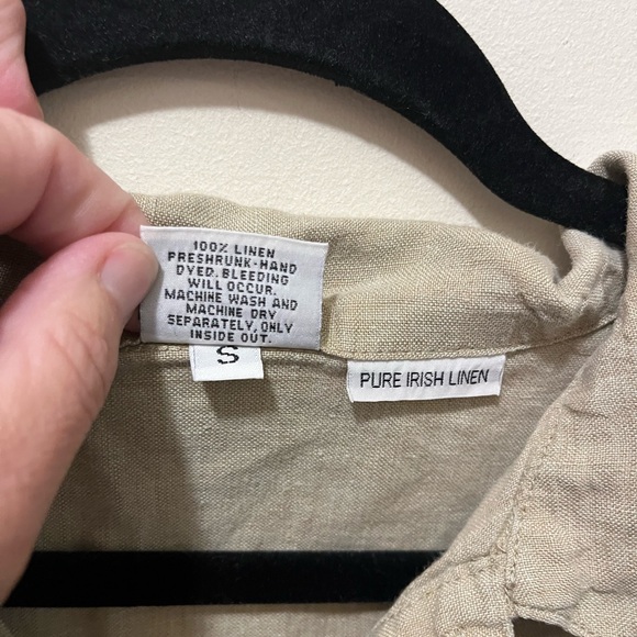 CP Shades Irish linen button down top sz‎ small - Picture 3 of 6